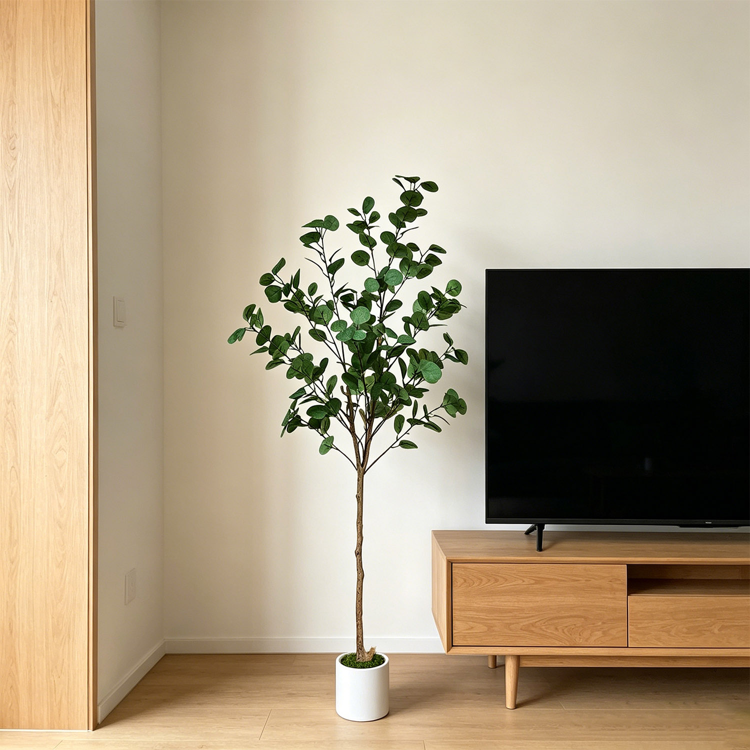 120-155Cm/5.1Ft Artificial Euc - Ficus Lyrata Tree recension och pris