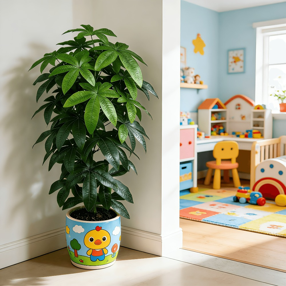 An Artificial Money Tree Pachi - Ficus Lyrata Tree recension och pris